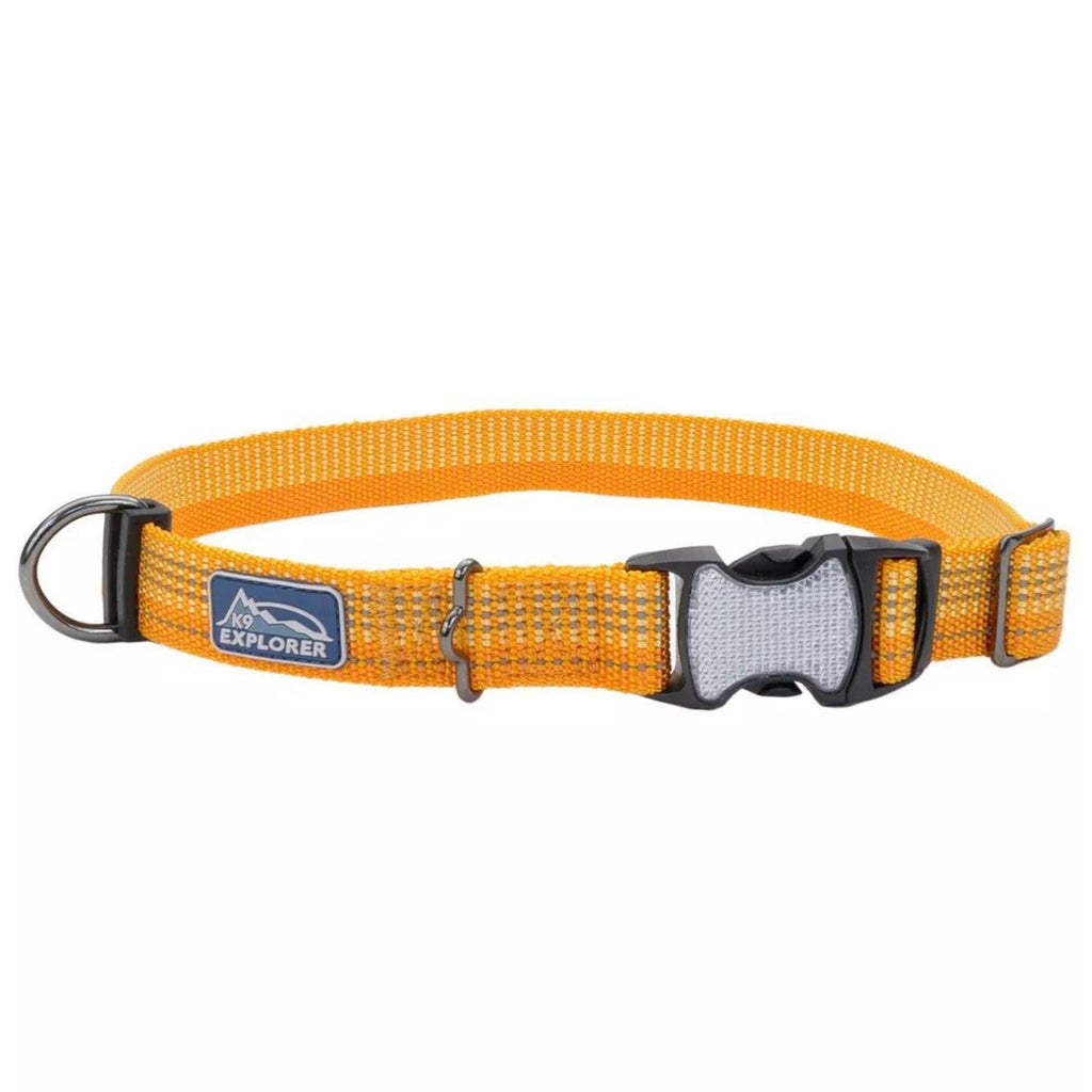 K9 Explorer Brights Reflective Adjustable Dog Collar Desert Extra Small 5/8"x 8"-12" Default Title