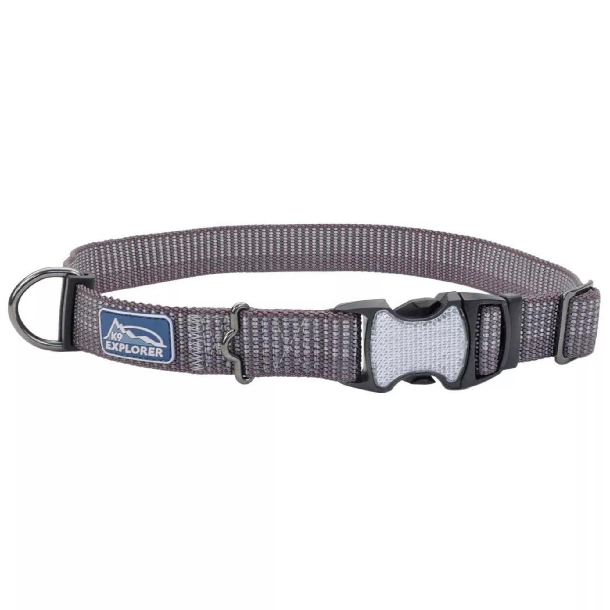 K9 Explorer Brights Reflective Adjustable Dog Collar Mountain Extra Small 5/8"x 8"-12" Default Title