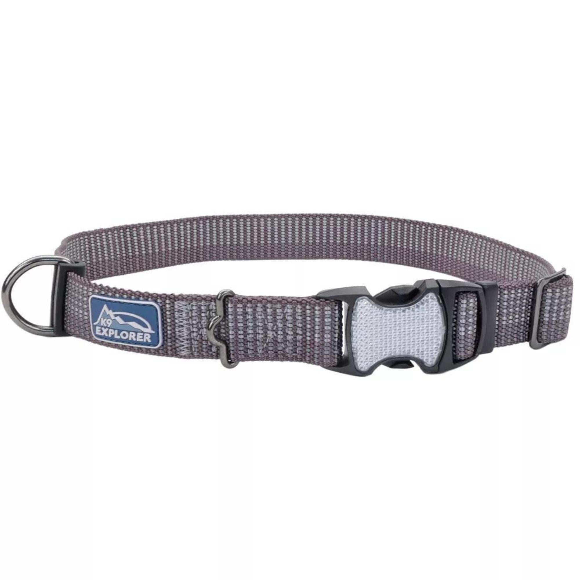 K9 Explorer Brights Reflective Adjustable Dog Collar Mountain Small 5/8"x 10"-14" Default Title