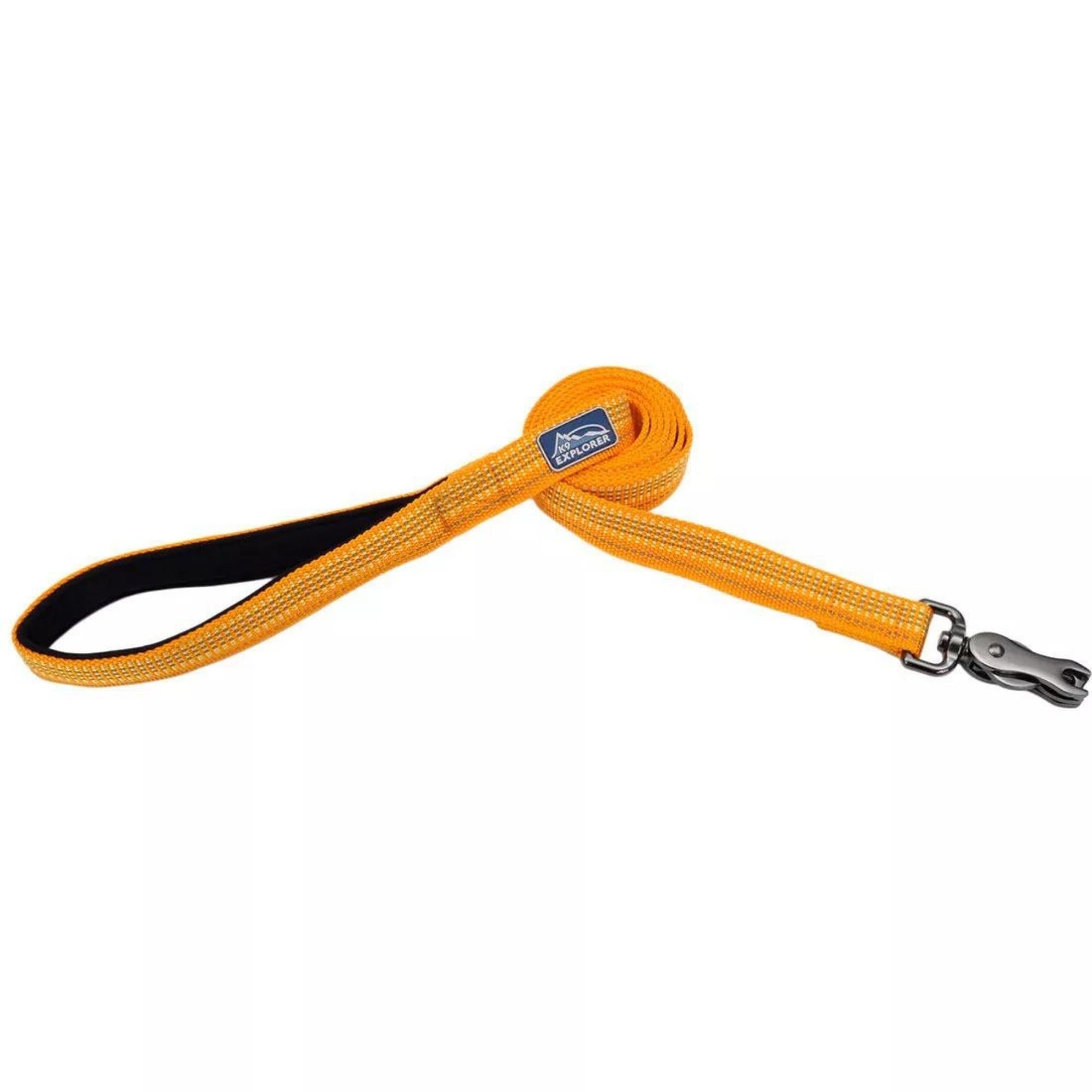 K9 Explorer Brights Reflective Dog Leash Desert Medium/Large 1"x 6' Default Title