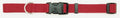 Coastal Adjustable Nylon Collar With Tuff Buckle Red 1X20In