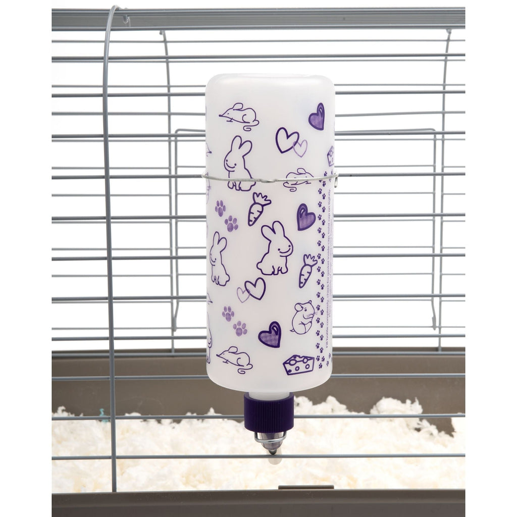 Lixit Opaque Water Bottle for Small Animals White, Green 1ea/32oz.
