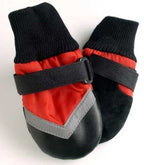 Fashion Pet Extreme All Weather Boots Red; Black Medium