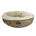Ethical Pet Sleep Zone Embossed Bone Round18? Taupe