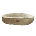 Ethical Pet Sleep Zone Embossed Bone Round 28? Taupe