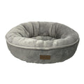 Ethical Pet Sleep Zone Embossed Bone Round 18? Gray