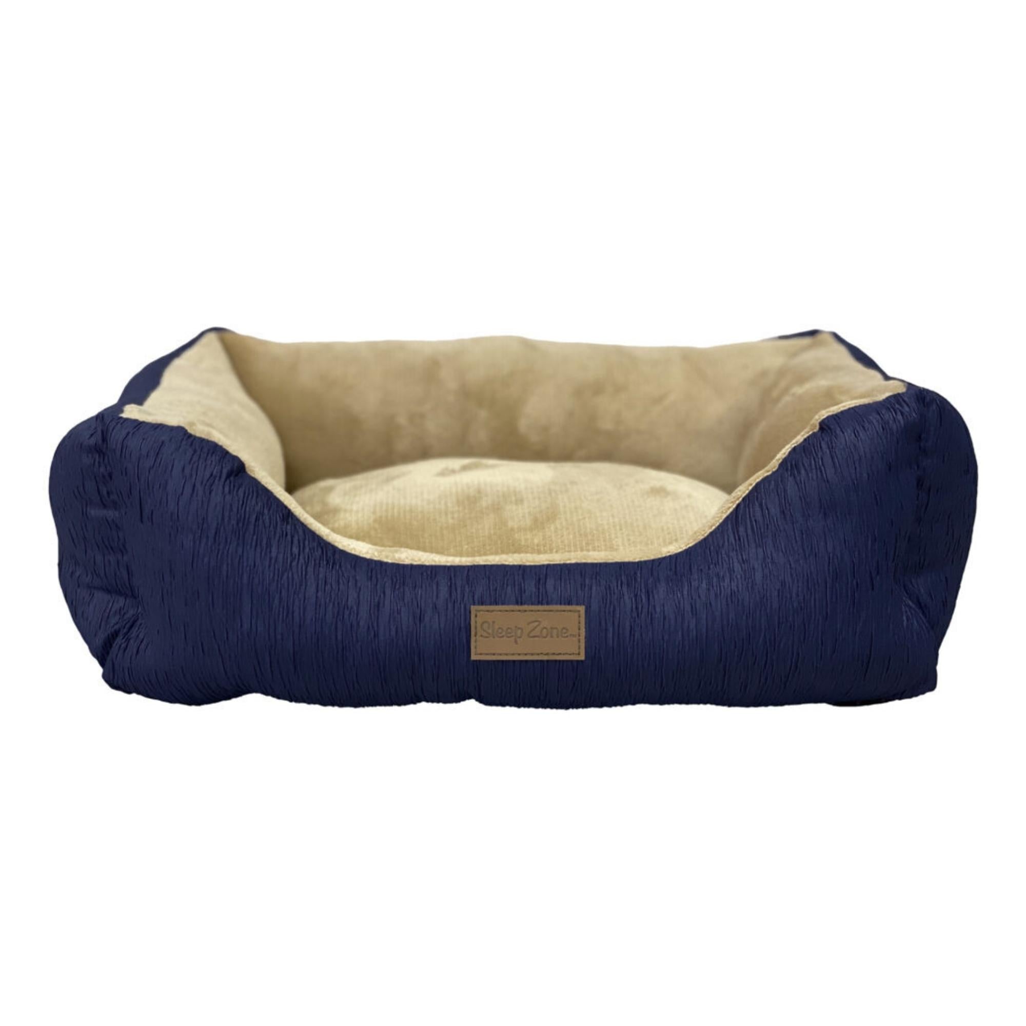 Ethical Pet Sleep Zone Wood Grain Stepin 20? Navy