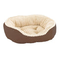 Ethical Pet Sleep Zone Carved Plush 21? Chocolate