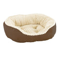 Ethical Pet Sleep Zone Carved Plush 32? Chocolate