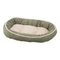 Ethical Pet Sleep Zone Shearling Oval Cuddler 35? Sage