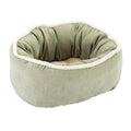 Ethical Pet Sleep Zone Shearling Oval Cuddler 18? Sage