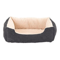 Ethical Pet Sleep Zone Corduroy Ortho Cuddler 27? Deep Grey
