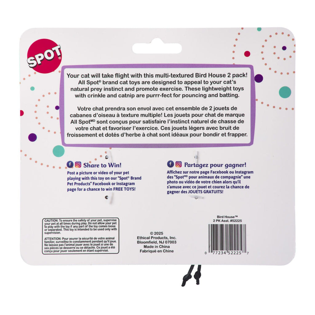 Spot Birds And Homes 2 Pack Assorted