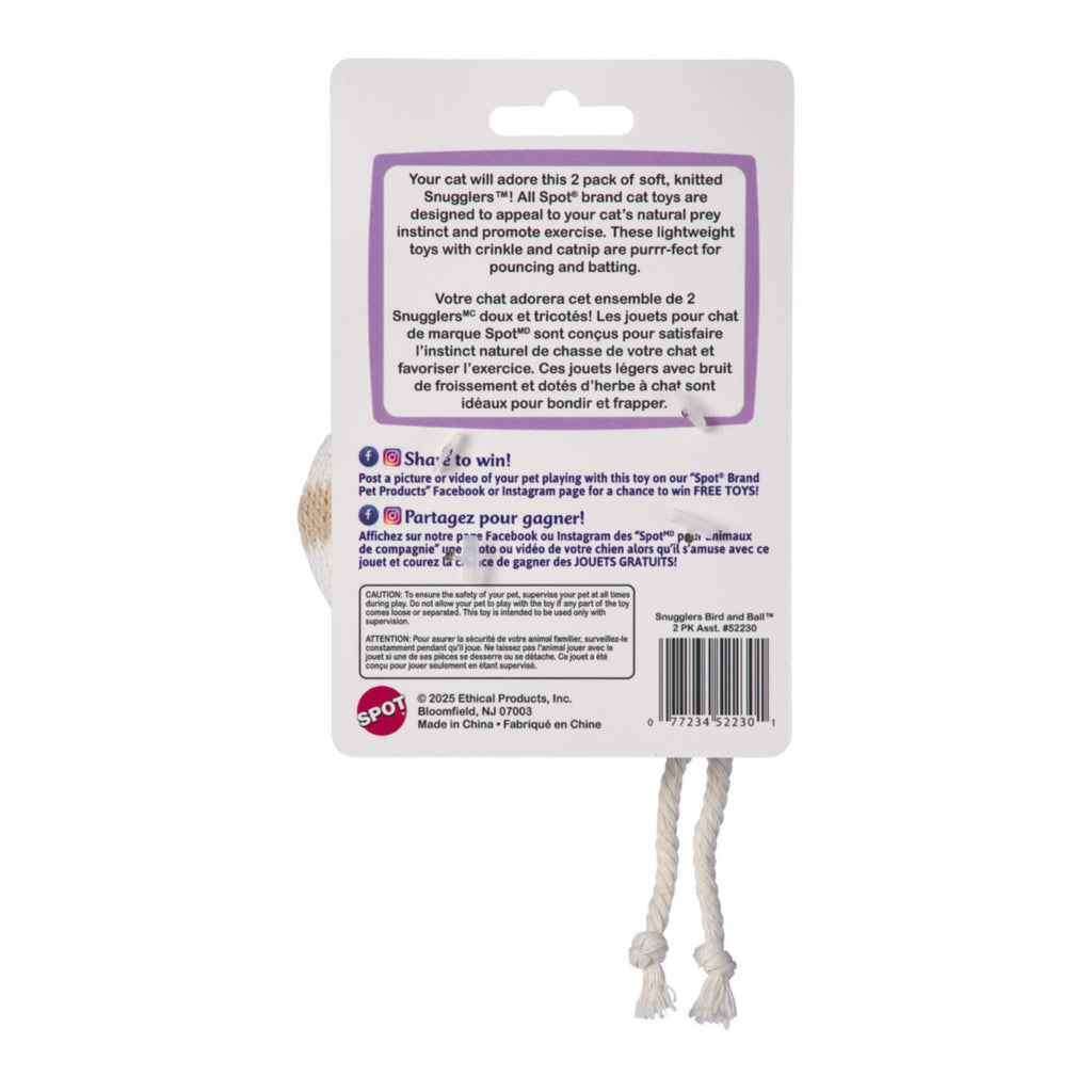 Spot Snugglers Bird & Ball 2 Pack Assorted