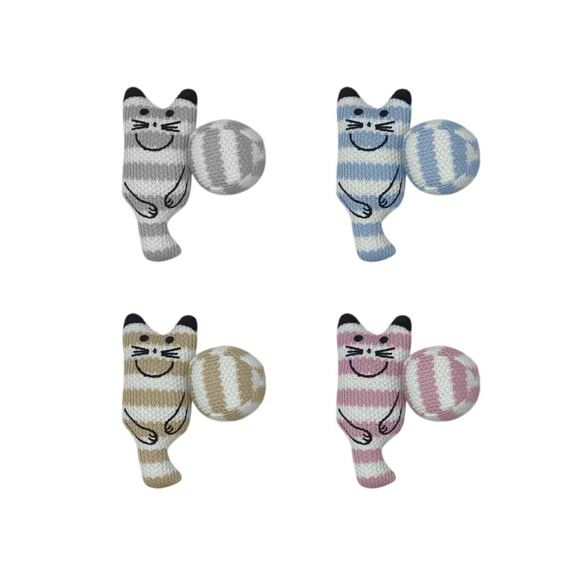 Spot Snugglers Cat & Ball 2 Pack Assorted