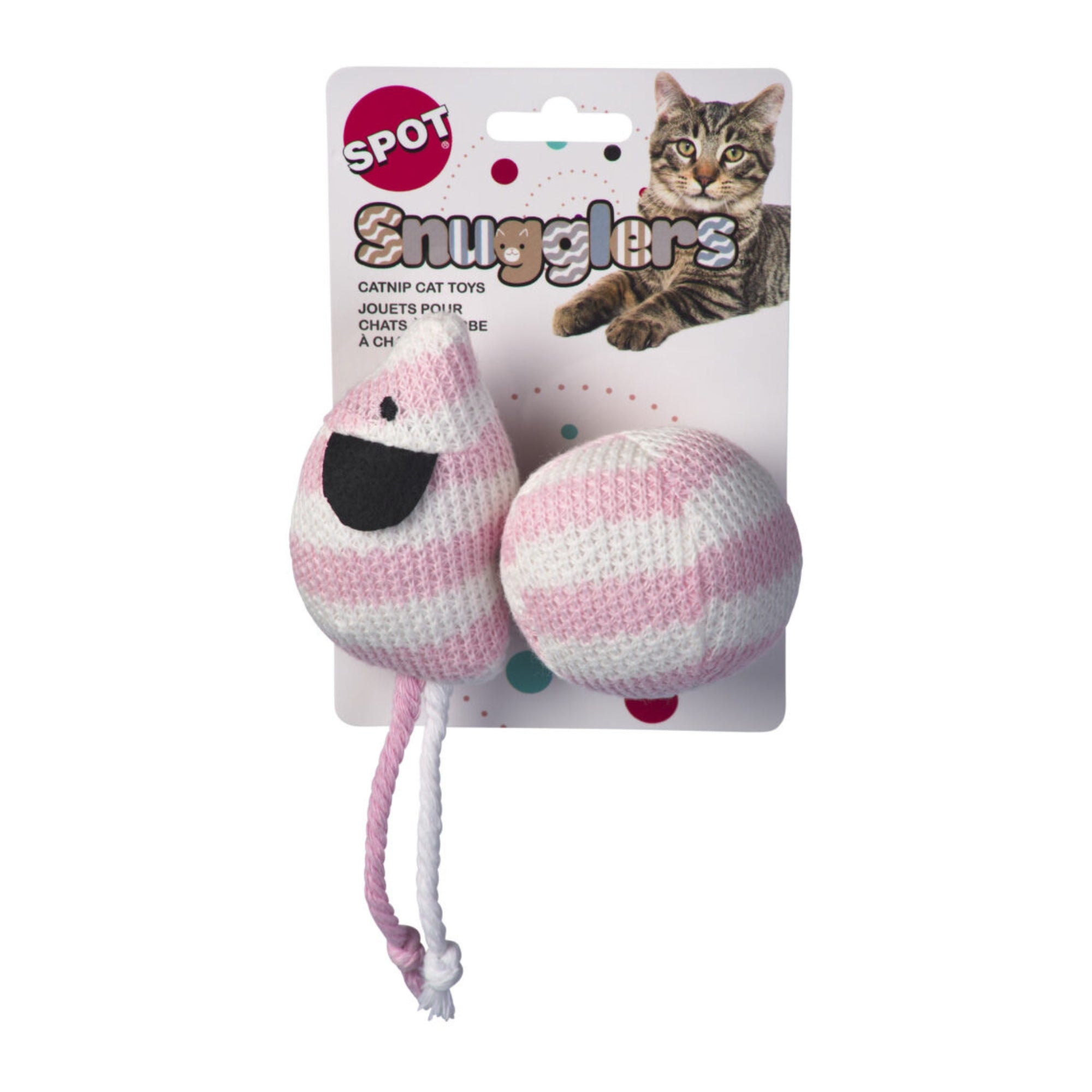 Spot Snugglers Mouse & Ball 2 Pack Assorted