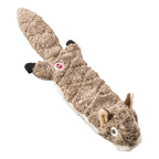 Skinneeez Extreme Quilted Dog Toy Squirrel Gray 1ea/14 in