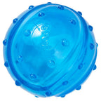 Spot Play Strong Scent-Station Ball Dog Toy Bacon Blue 3.25 In