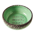 Spot More More Dog Bowl Avocado, 1ea/5 in Default Title