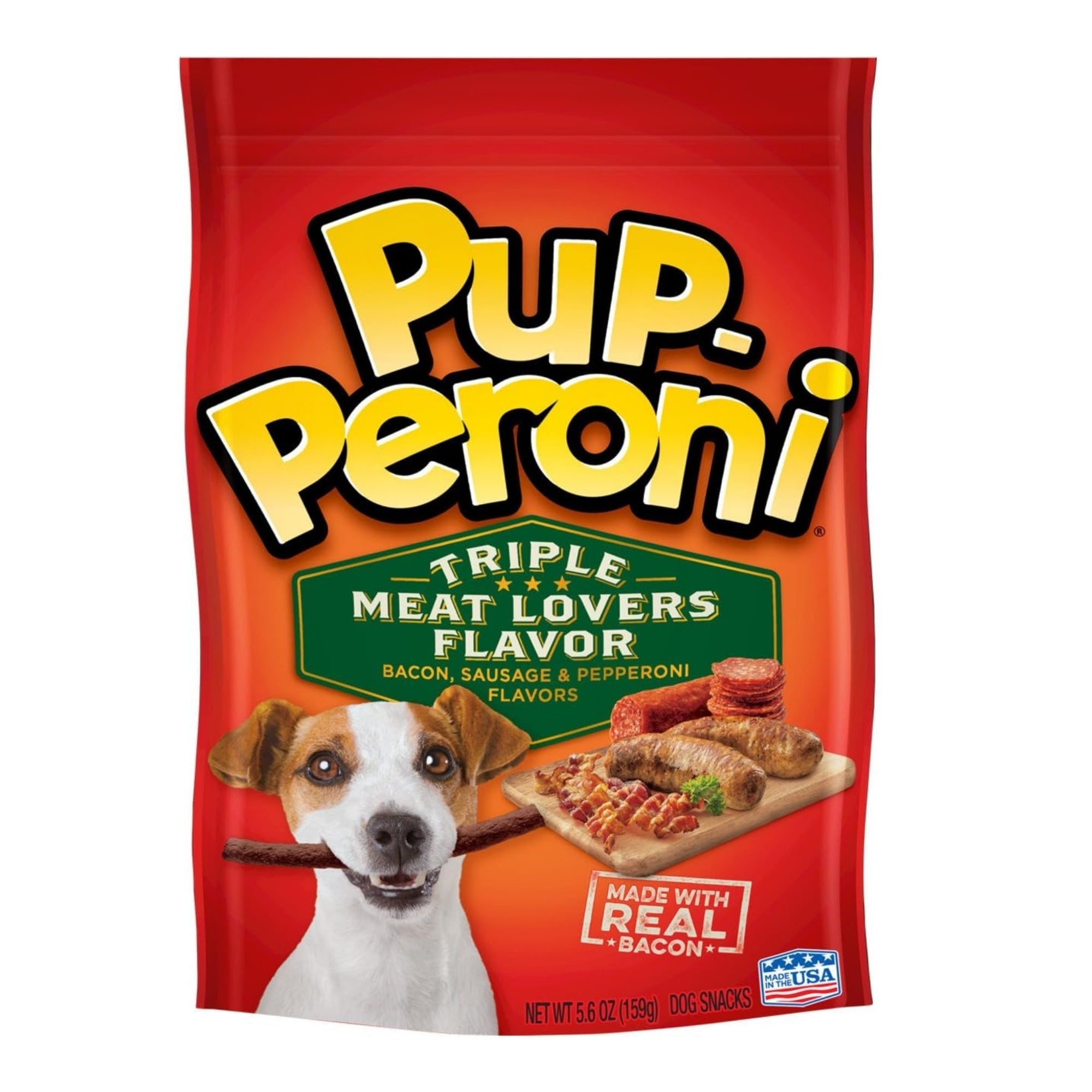 Pup-Peroni Triple Meat Lovers Dog Treats 1ea/5.6 oz