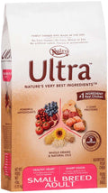 Nutro Products Ultra High Protein Small Breed Adult Dry Dog Food Trio of Proteins from Chicken, Lamb, and Salmon 4lb