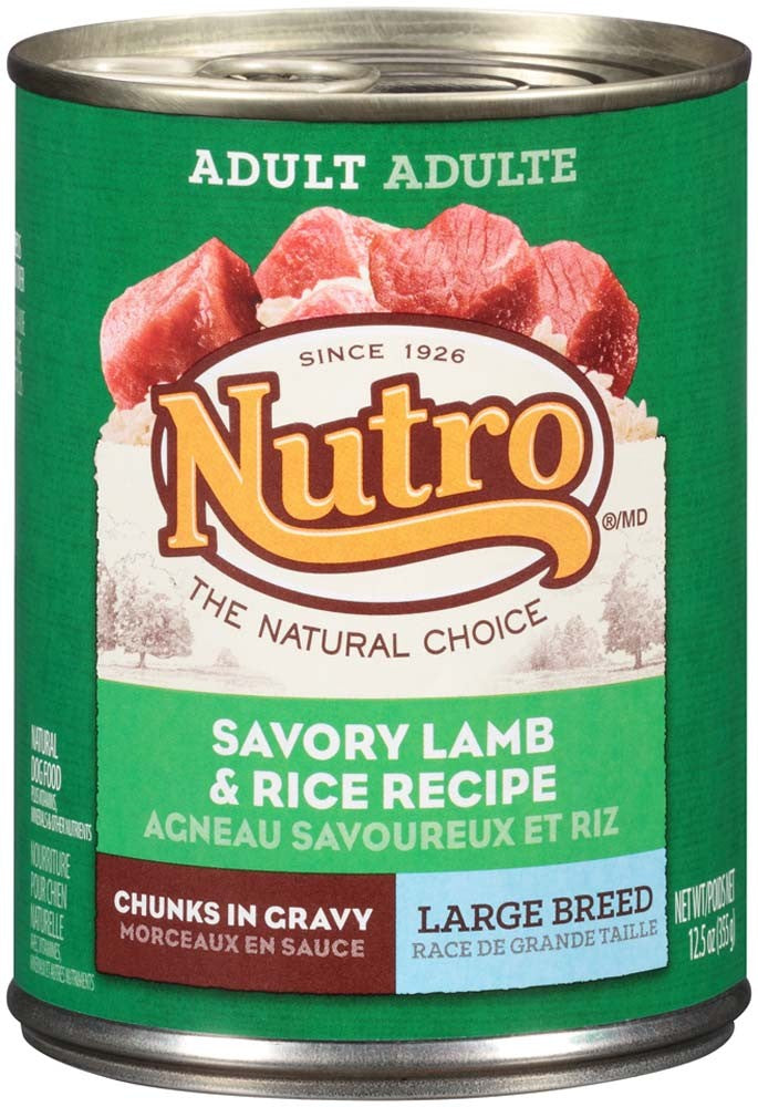 Nutro Natural Choice Meaty Lamb, GreenBean & Carrot Stew 12.5oz/12ct