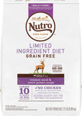 Nutro Products Limited Ingredient Diet Adult Dry Dog Food Venison & Sweet Potato 22lb