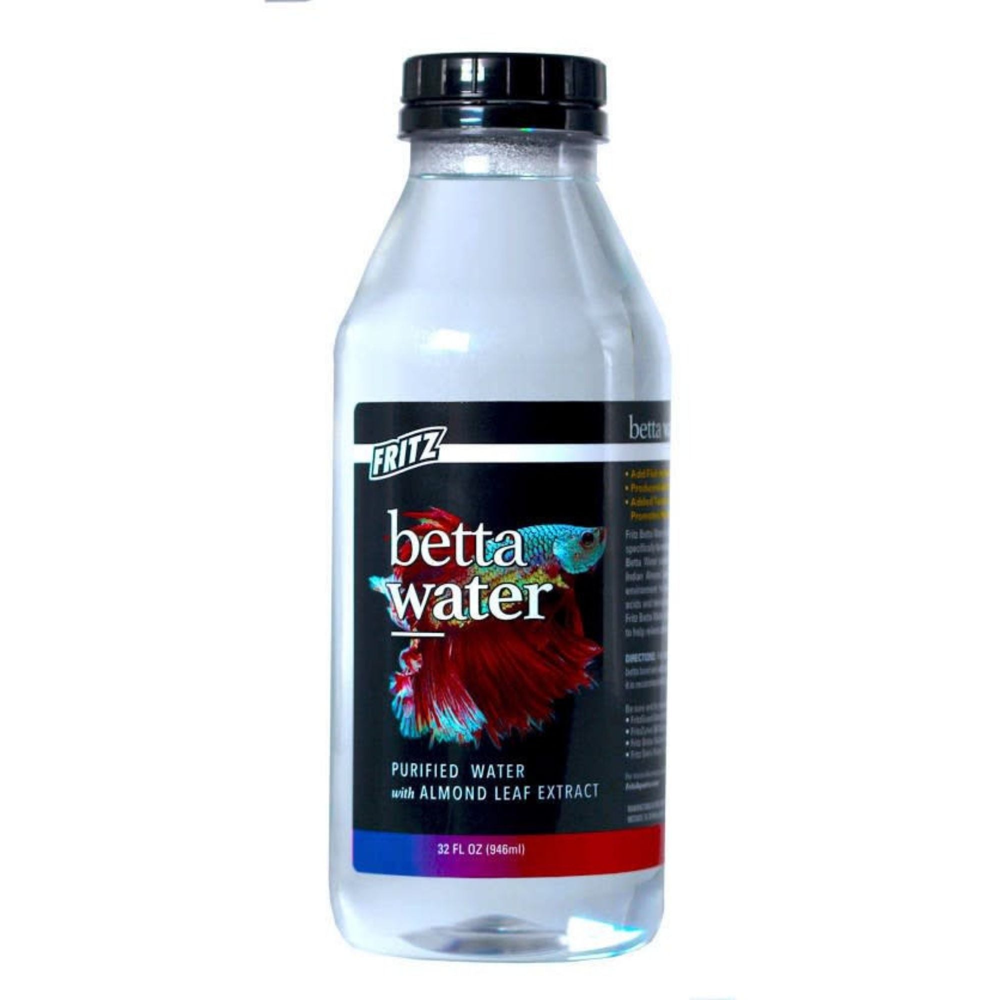 Fritz Betta Water Purified Water With Almond Leaf Extract 1ea/32oz.