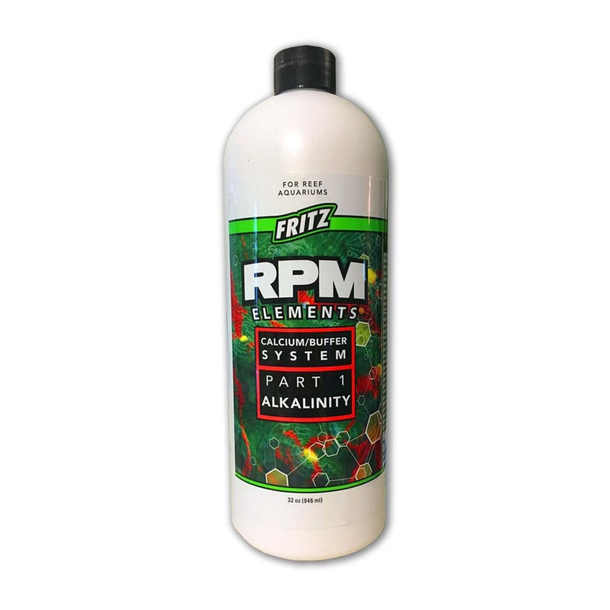 Fritz RPM Elements Calcium/Buffer System Part 1 Alkalinity Supplement 1ea/32 floz.