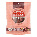 Better Belly Triple Flavor Kabob Chicken/Beef/Pork 10 count