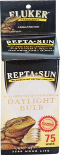 Flukers Repta-Sun Full-Spectrum Neodymium Daylight Bulb 75 Watts