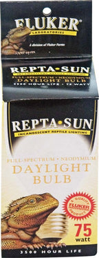 Flukers Repta-Sun Full-Spectrum Neodymium Daylight Bulb 75 Watts
