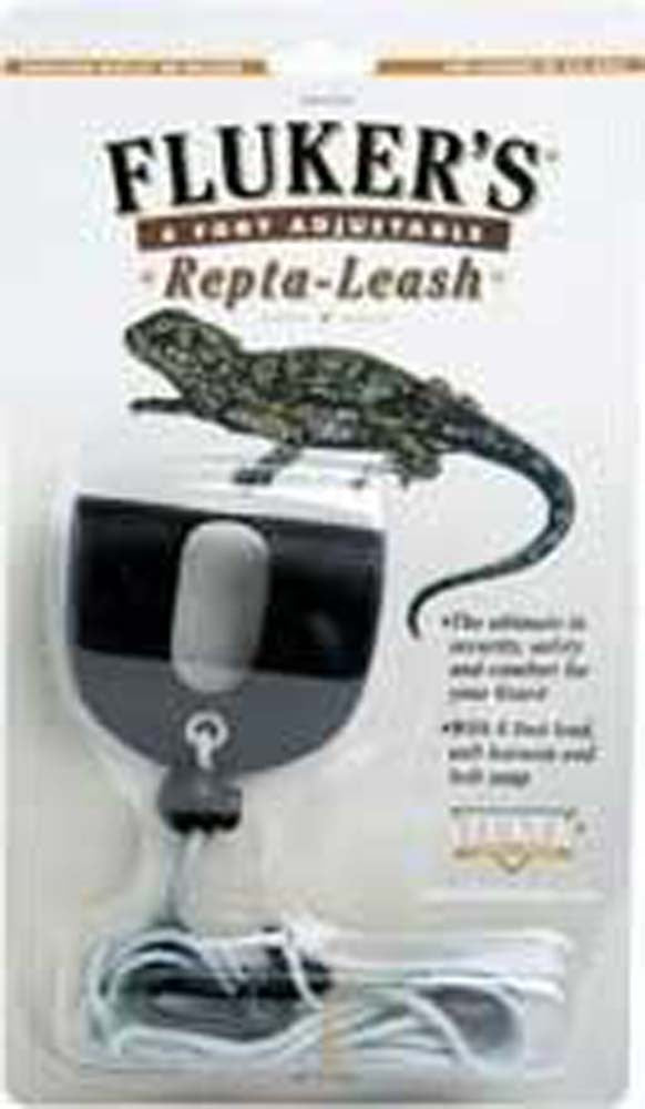 Flukers Repta-Leash Black Medium