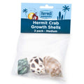 Fluker's Hermit Crab Growth Shells Assorted 1ea/3 pk, MD