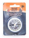 Flukers Hermit Crab Thermometer - Hygrometer Combo White