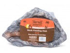 Flukers Hermit Crab Rock Feeding Dish Black Small