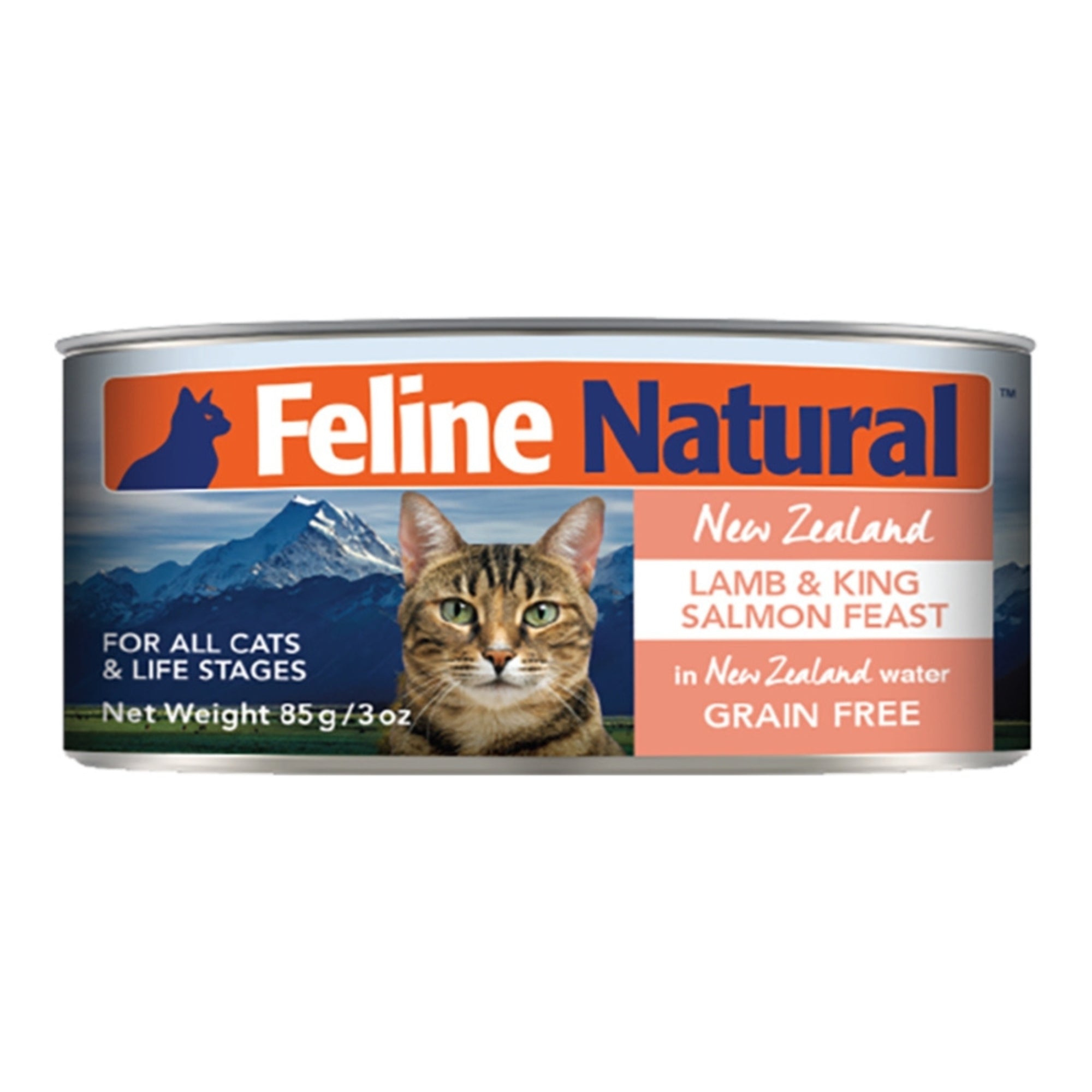 Feline Natural Cat Grain Free Lamb Salmon 3oz.