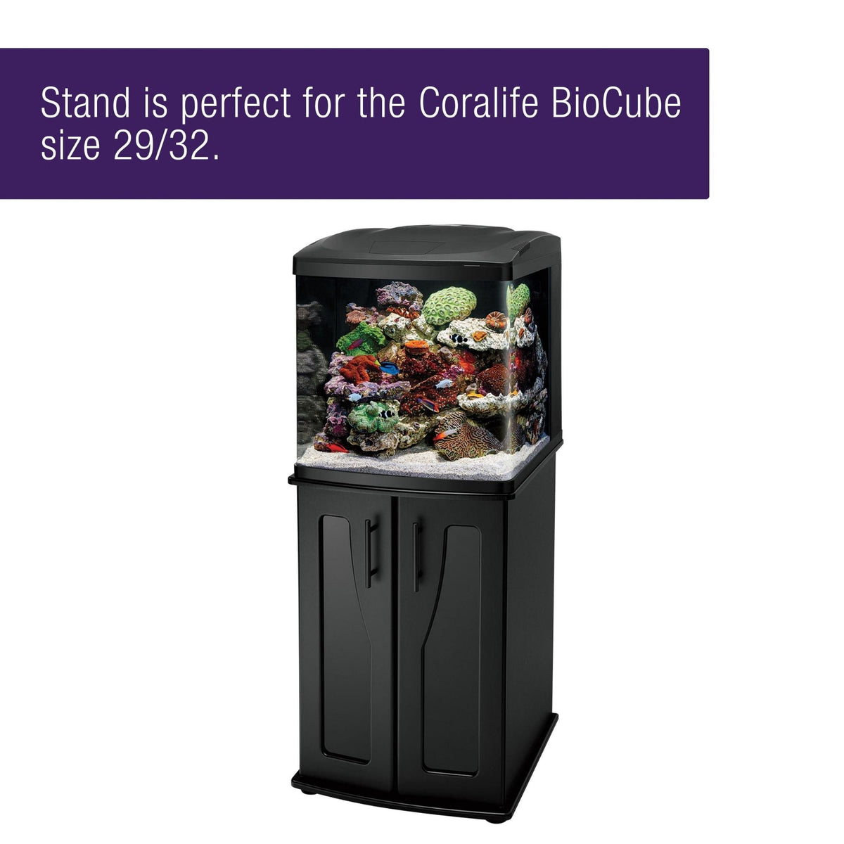 Coralife Biocube Aquarium Stand 1ea/For Aquarium Sizes 29/32