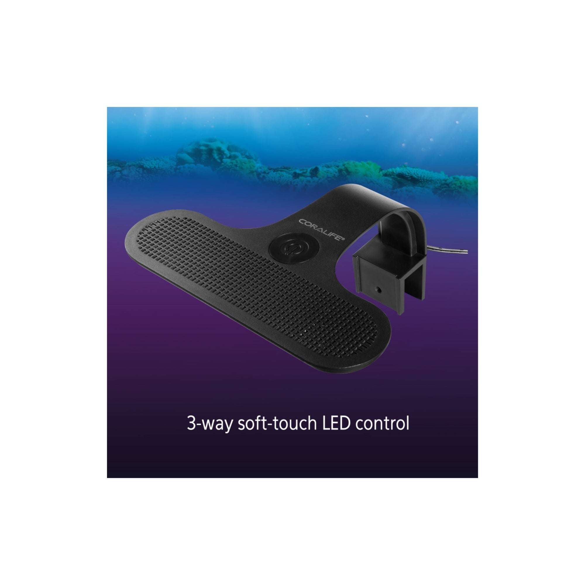 Coralife Clip-On Marine Aquarium LED Light Fixture 1ea