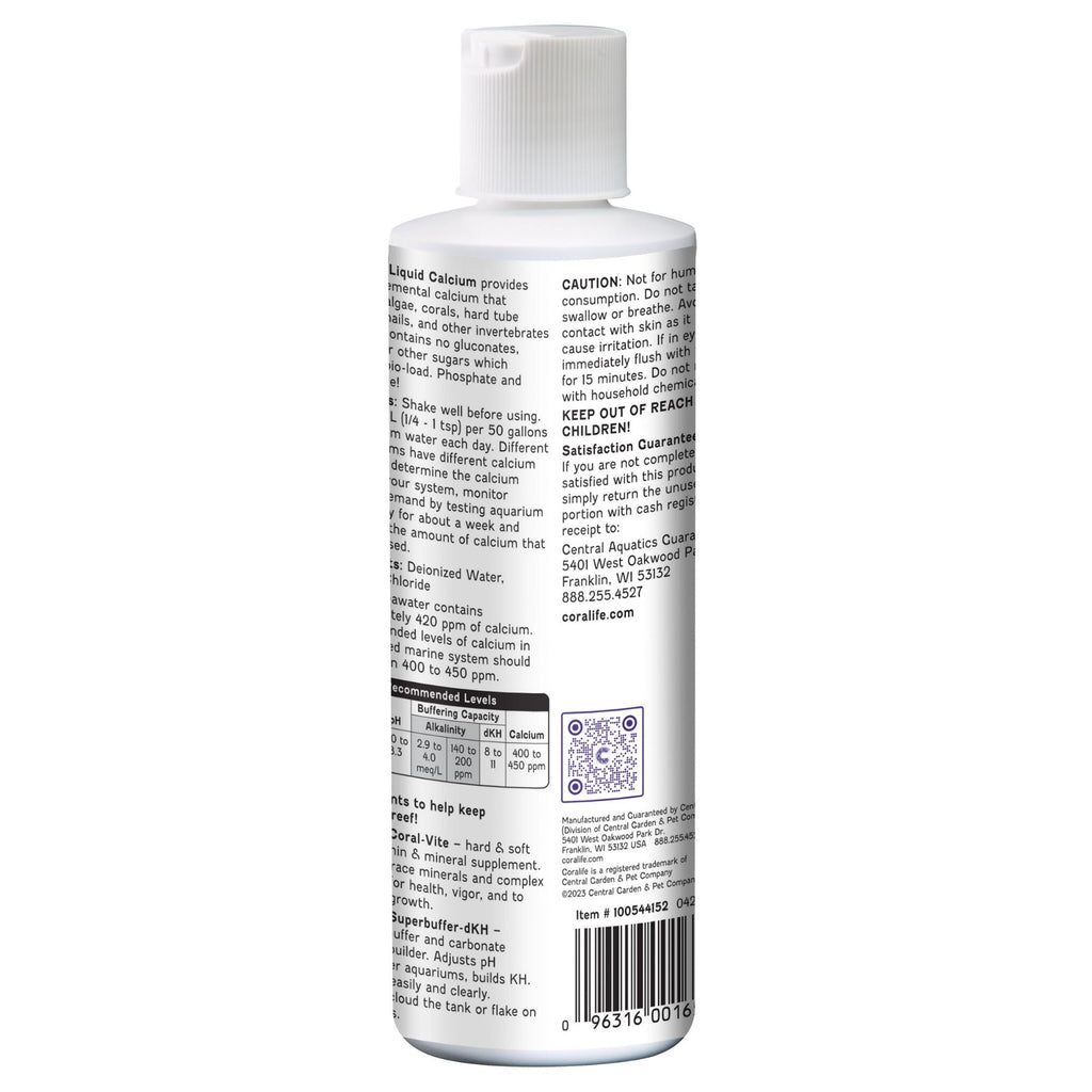 Coralife Liquid Calcium 1ea/8.7oz.