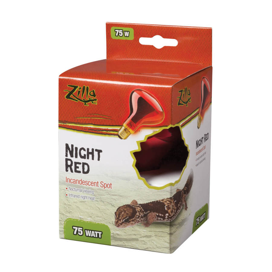 Zilla Incandescent Spot Bulb Night Red, 1ea/75 W
