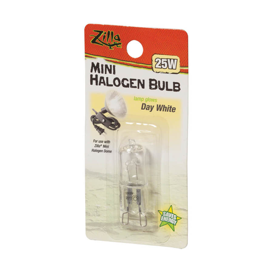 Zilla Mini Halogen Bulb Day White, 1ea/25 W