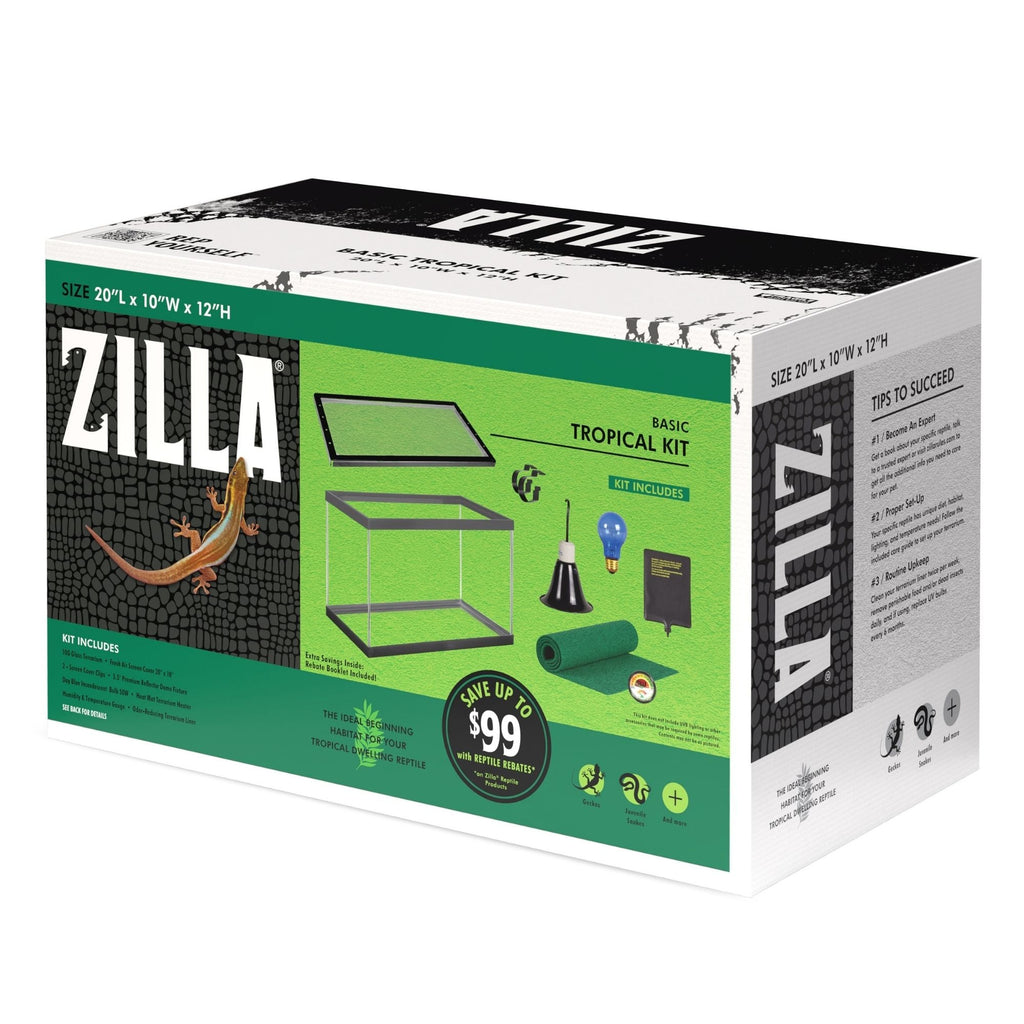 Zilla Tropical Starter Kits 1ea