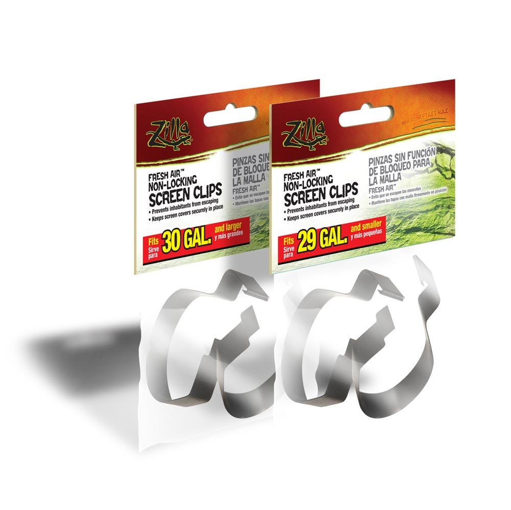 Zilla Nonlocking Screen Clips 1ea/SMall