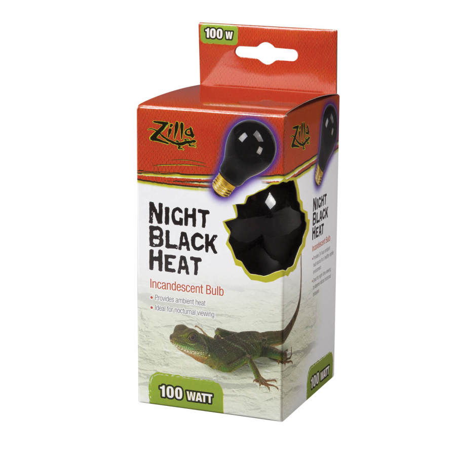 Zilla Incandescent Bulb Night Black, 1ea/100 W
