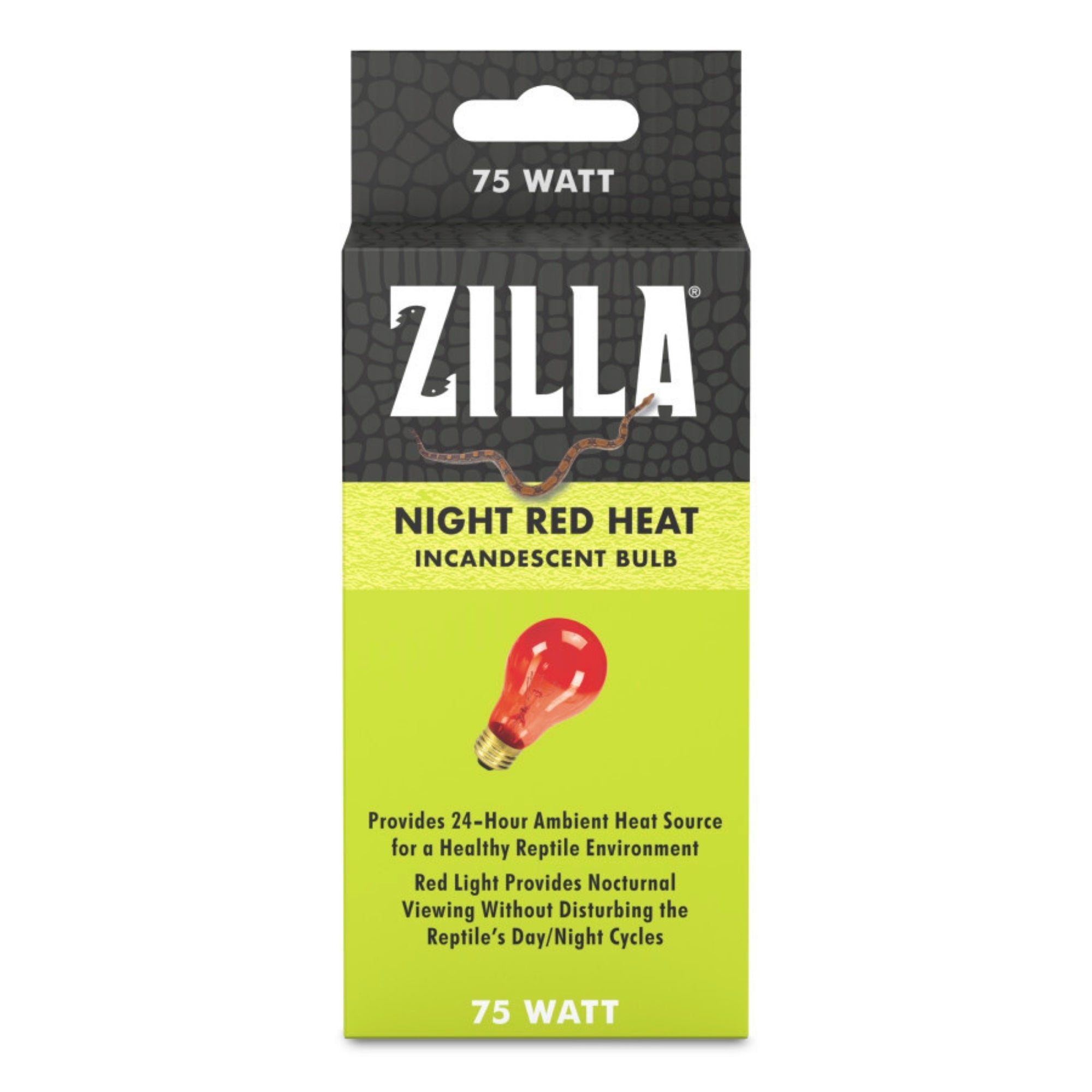 Zilla Incandescent Bulb Night Red, 1ea/75 W