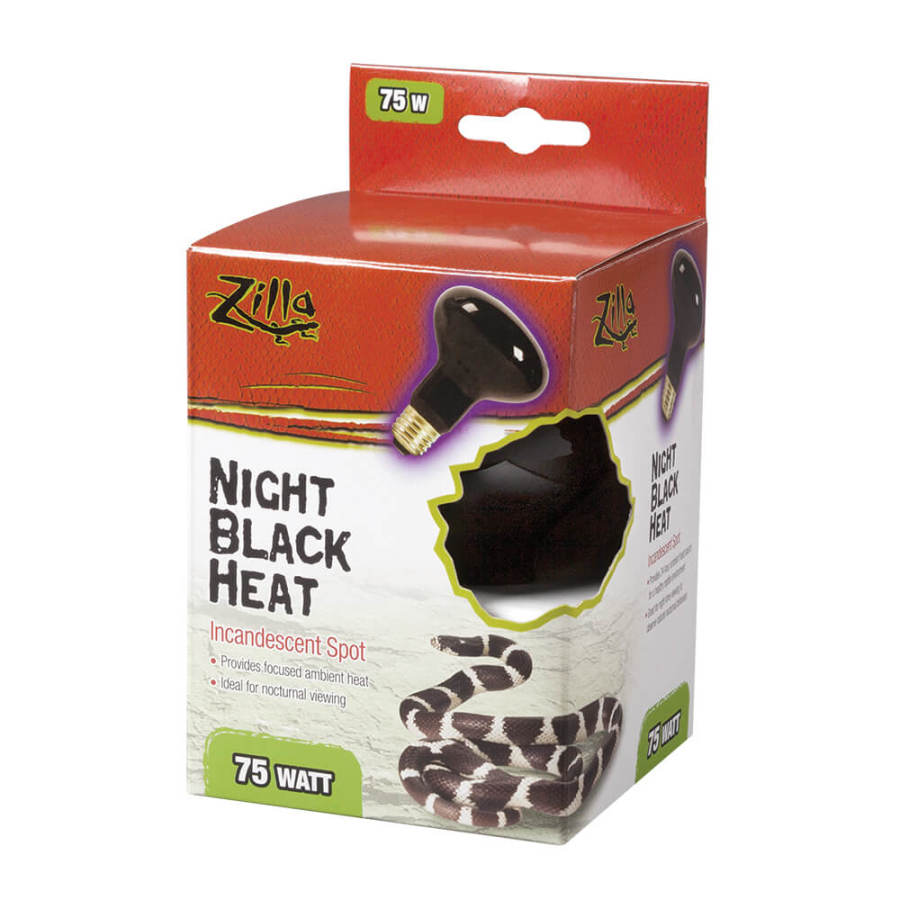 Zilla Incandescent Spot Bulb Night Black, 1ea/75 W