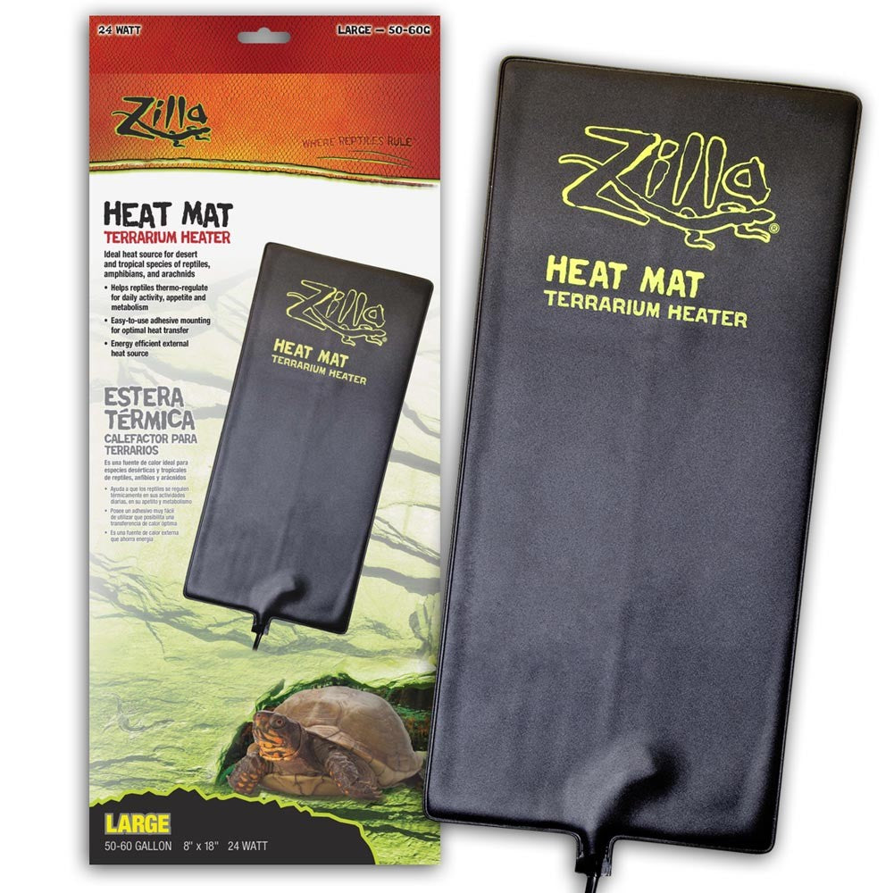 Zilla Heat Mat Black, 1ea/5060 gal