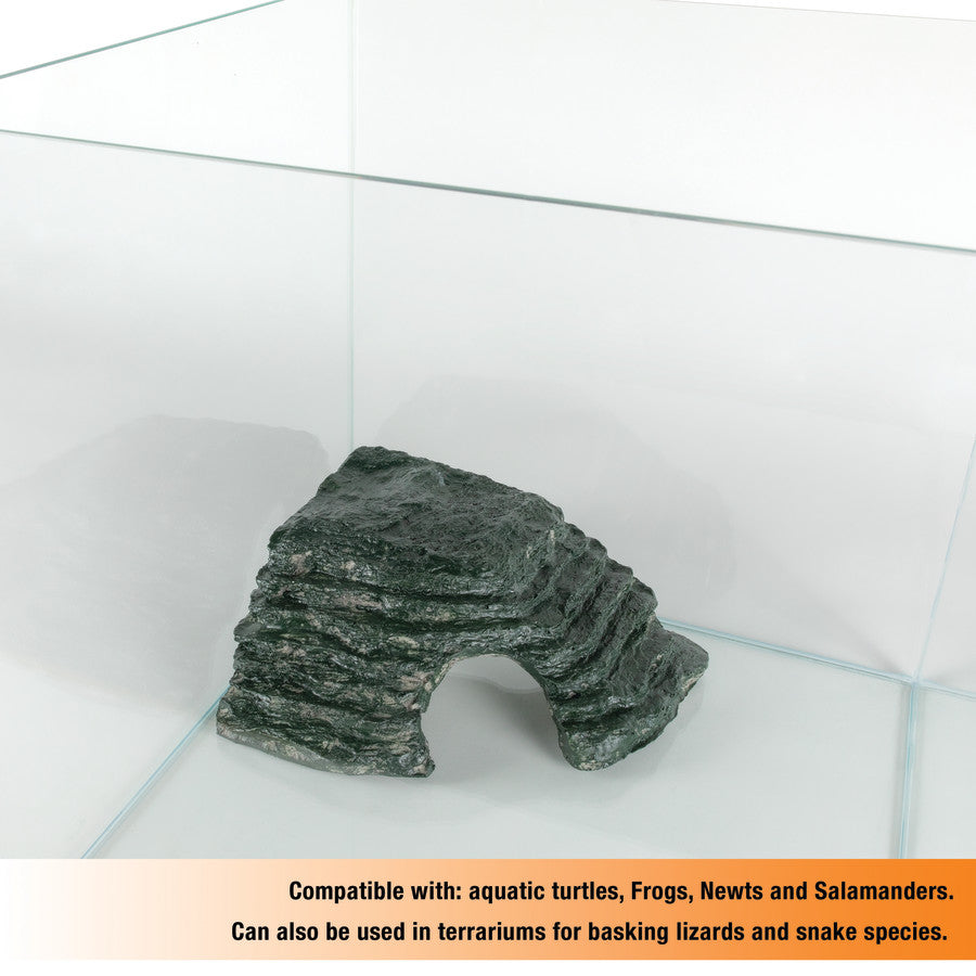 Zilla Basking Platform Ramps Corner, Green, 1ea/Large