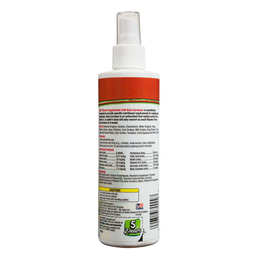 Zilla Vitamin Supplement Food Spray 1ea/8 oz